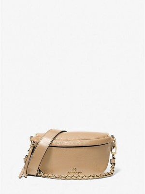 Bolsa De Hombro Michael Kors Slater Extra-small Pebbled Cuero Mujer Marrones | 35820DQLJ