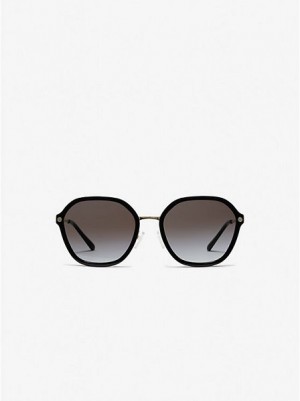 Gafas de Sol Michael Kors Seoul Mujer Negras | 86743TMEY