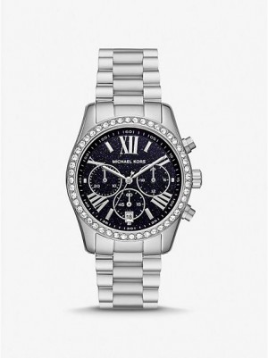 Relojes Michael Kors Lexington Pave Mujer Plateadas | 20148PMTH