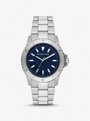 Relojes Michael Kors Slim Everest Hombre Plateadas | 03659ZXWK