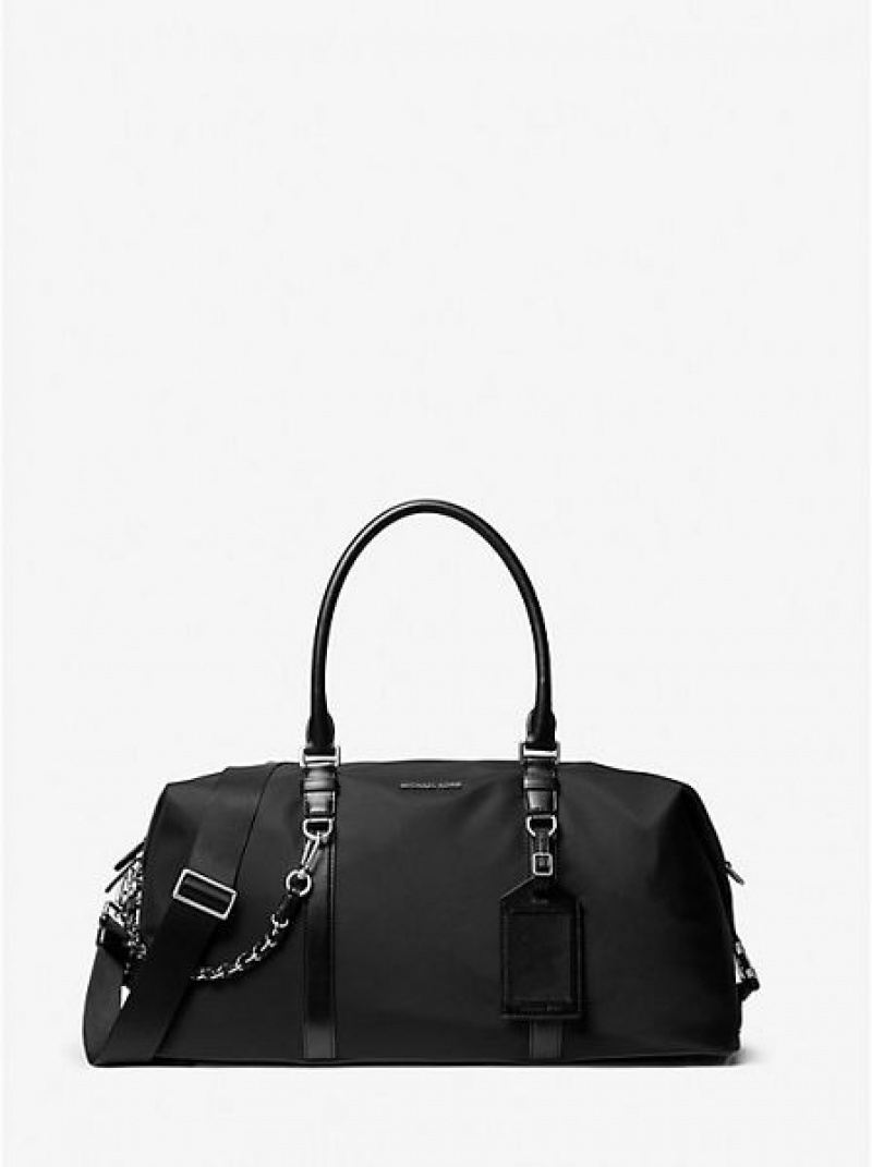 Bolso De Equipaje Michael Kors Brooklyn Recycled Nylon Hombre Negras | 40398KVWZ