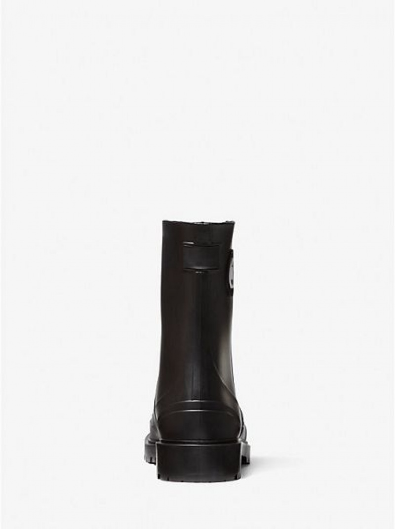 Botas de Lluvia Michael Kors Montaigne Pvc Mujer Negras | 01947ERBM