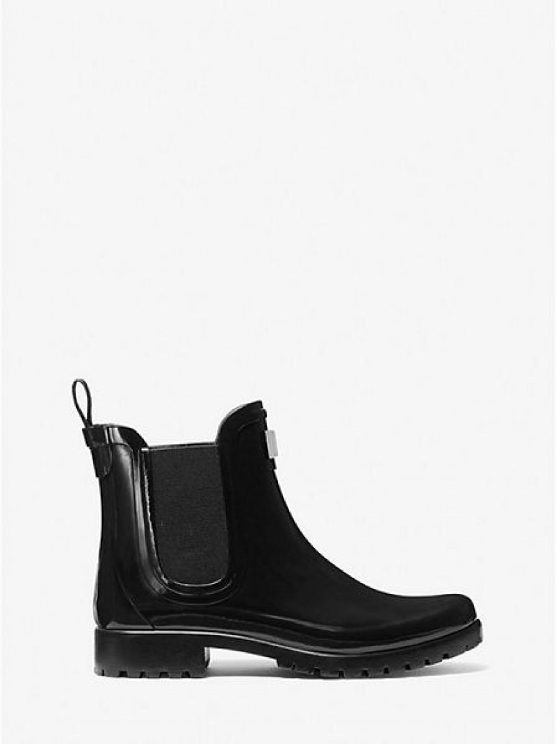 Botas de Lluvia Michael Kors Sidney Rubber Mujer Negras | 51038UTEN