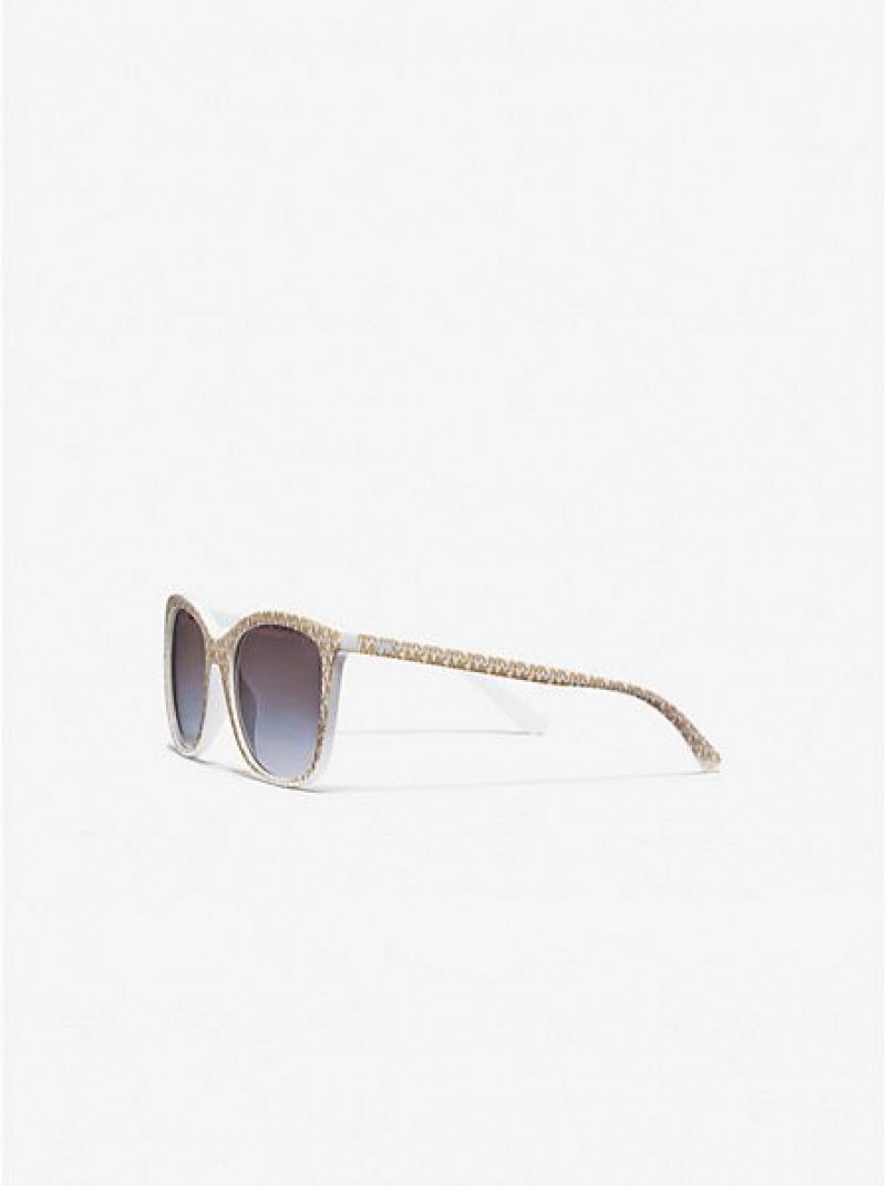 Gafas de Sol Michael Kors Atlanta Mujer Verde Menta Amarillo | 09361YVBD