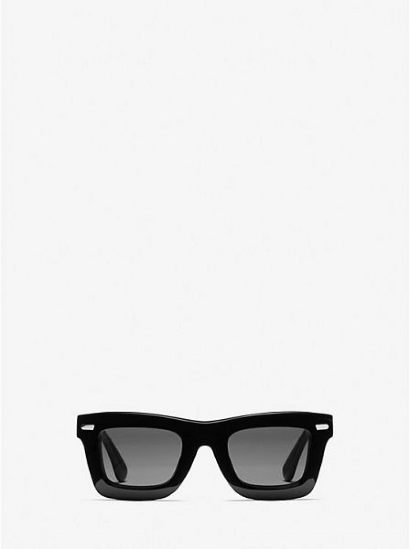 Gafas de Sol Michael Kors Central Park Mujer Negras | 73851FNCW