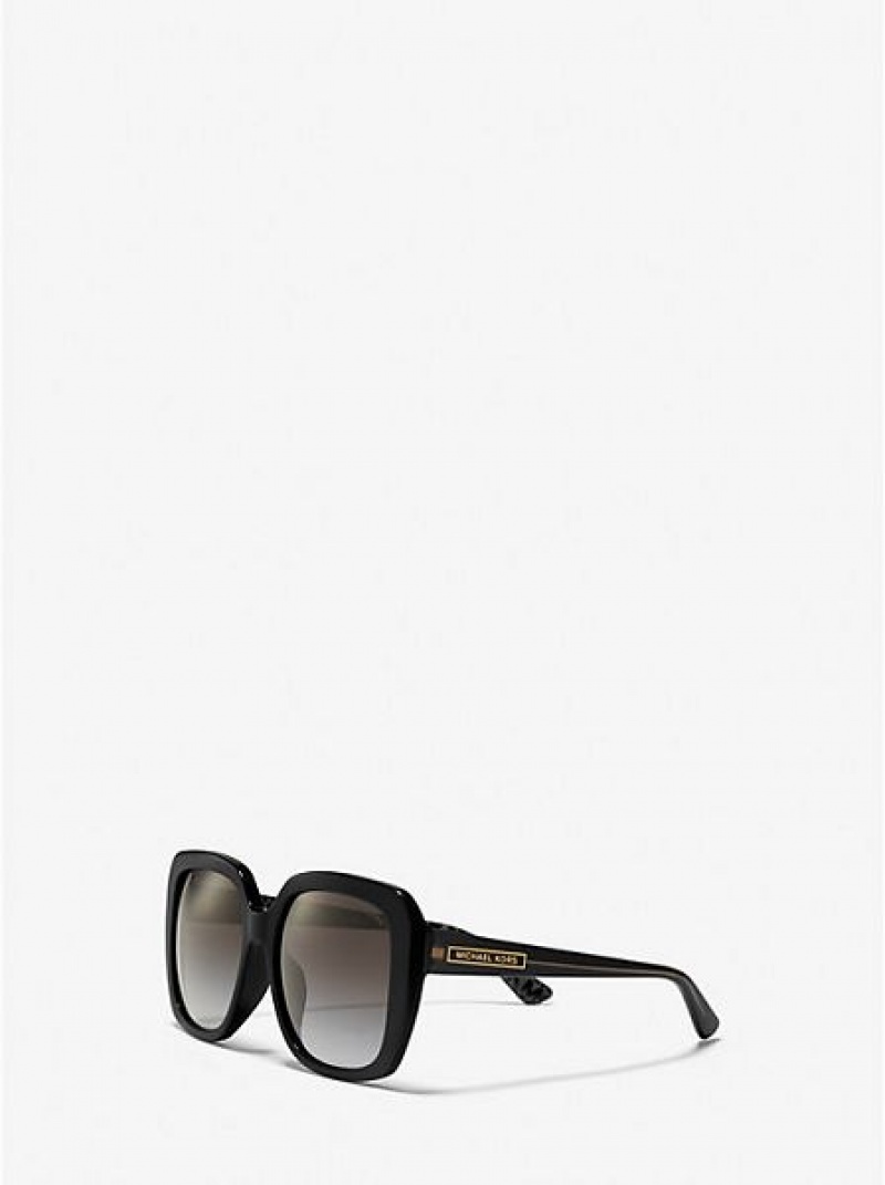 Gafas de Sol Michael Kors Manhasset Mujer Negras | 81965WRDC