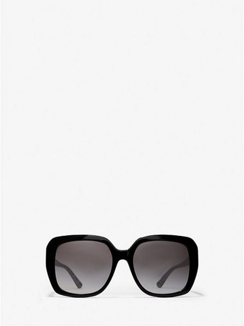 Gafas de Sol Michael Kors Manhasset Mujer Negras | 81965WRDC