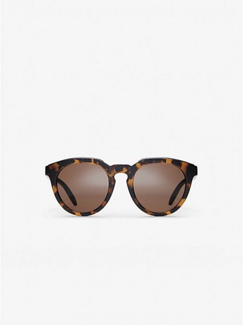 Gafas de Sol Michael Kors Marco Mujer Negras Marrones | 80463XMBD