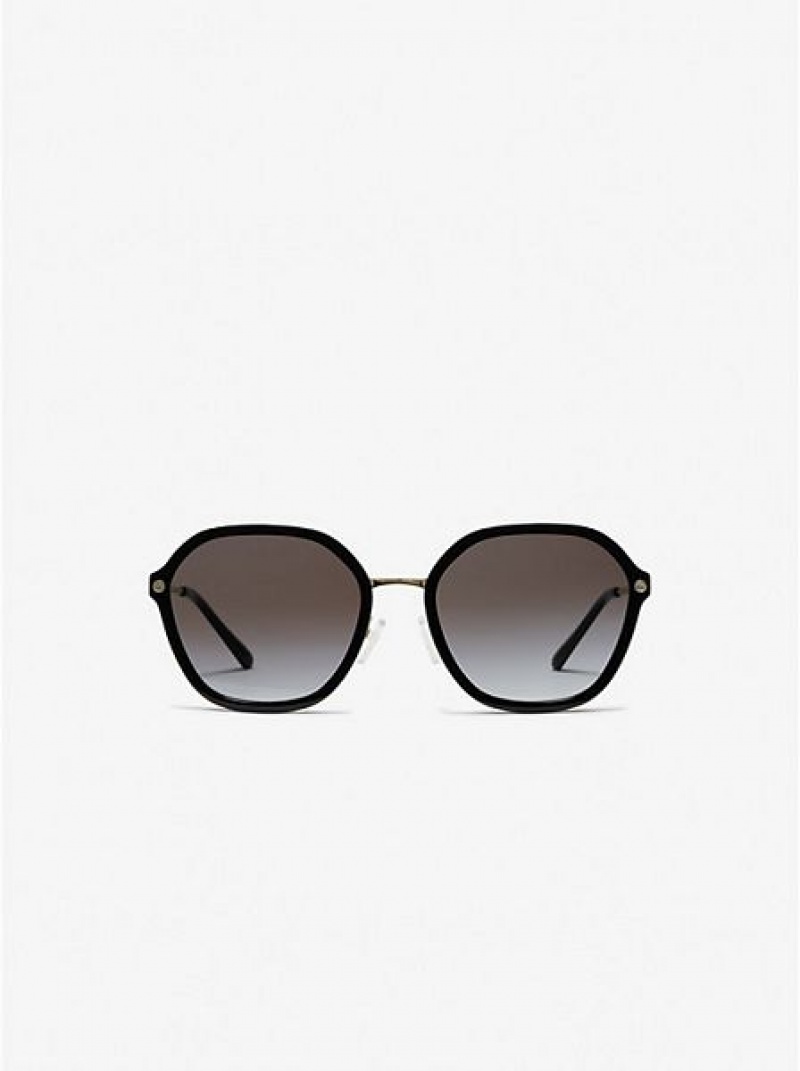 Gafas de Sol Michael Kors Seoul Mujer Negras | 86743TMEY