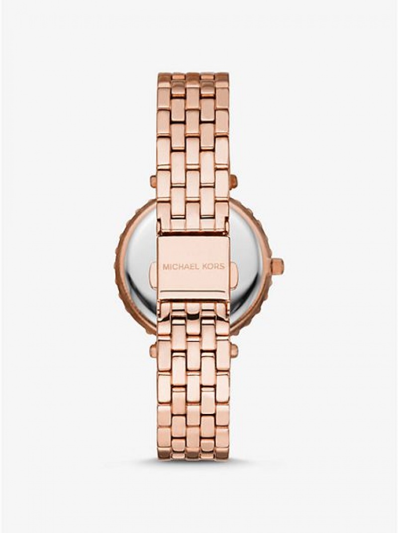 Relojes Michael Kors Darci Pave Mujer Rosas Doradas | 24013ZRDC