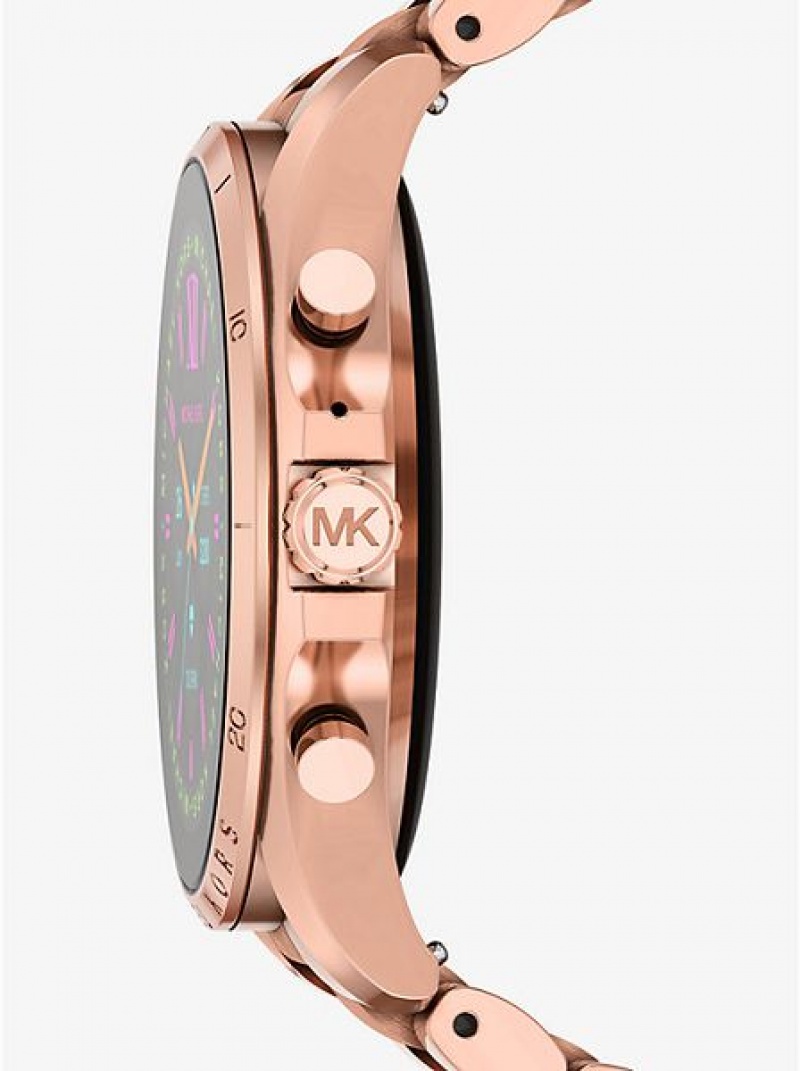 Relojes Michael Kors Gen 6 Bradshaw Smart Mujer Rosas Doradas | 37564HZRA