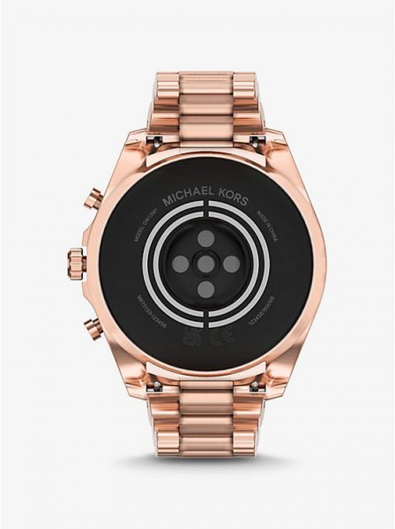 Relojes Michael Kors Gen 6 Bradshaw Smart Mujer Rosas Doradas | 37564HZRA