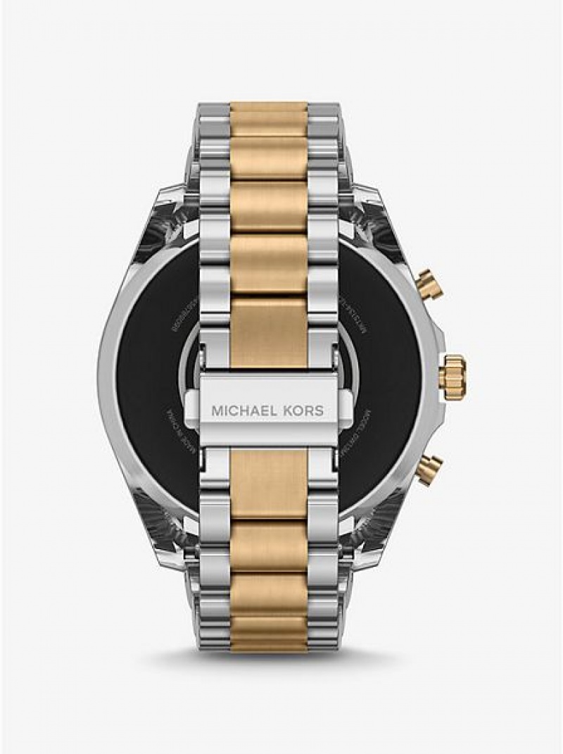 Relojes Michael Kors Gen 6 Bradshaw Smart Mujer Plateadas Doradas | 92671DKTH