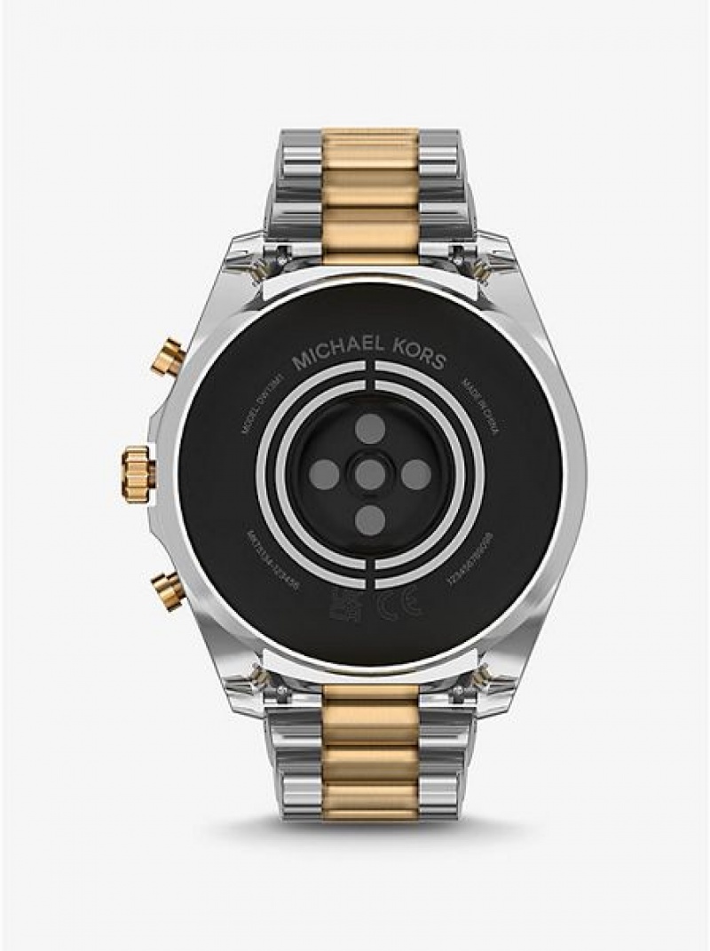 Relojes Michael Kors Gen 6 Bradshaw Smart Mujer Plateadas Doradas | 92671DKTH