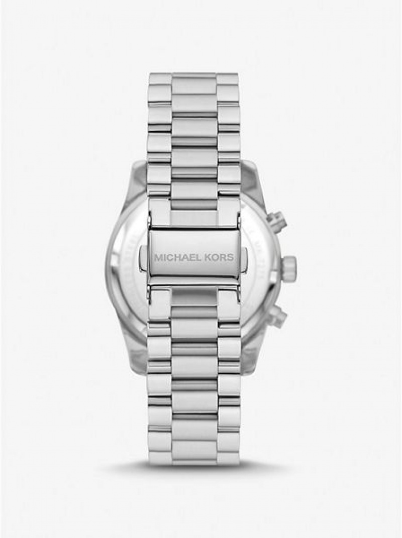 Relojes Michael Kors Lexington Pave Mujer Plateadas | 20148PMTH