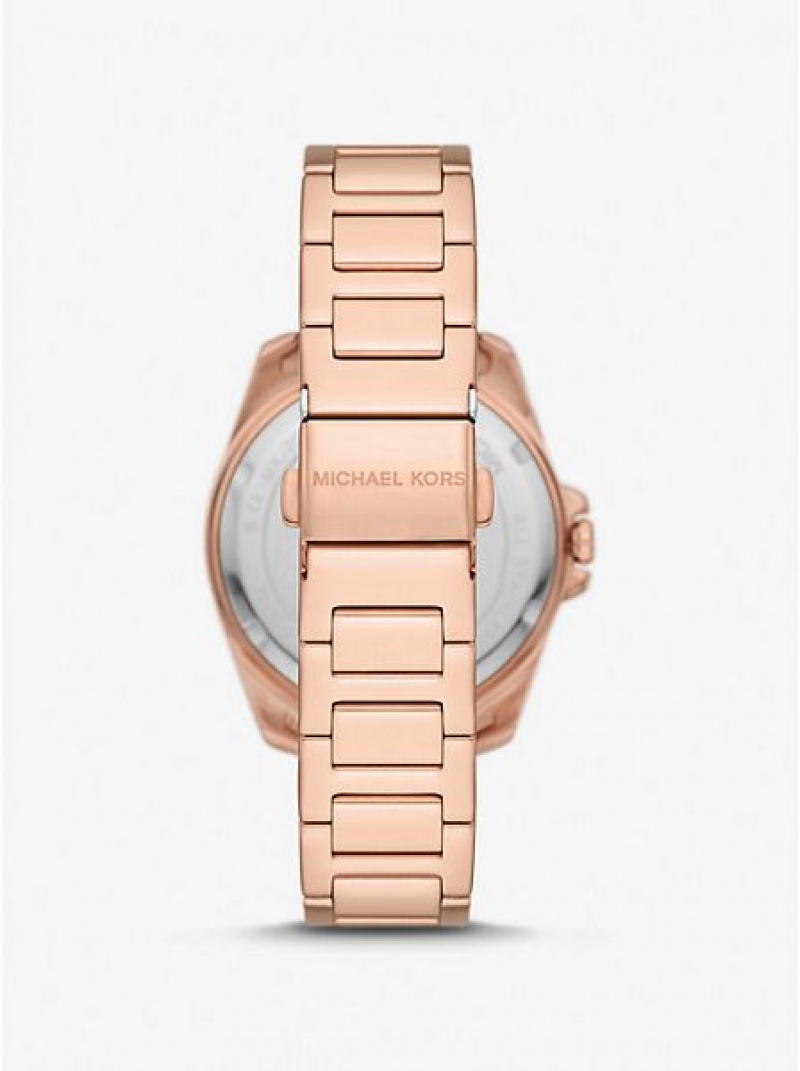 Relojes Michael Kors Mini Alek Pave Mujer Rosas Doradas | 32056HILX