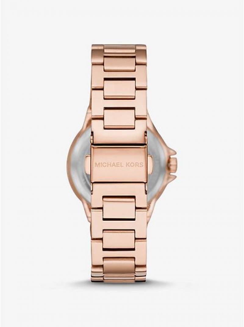 Relojes Michael Kors Mini Camille Pave Mujer Rosas Doradas | 50817EMCJ