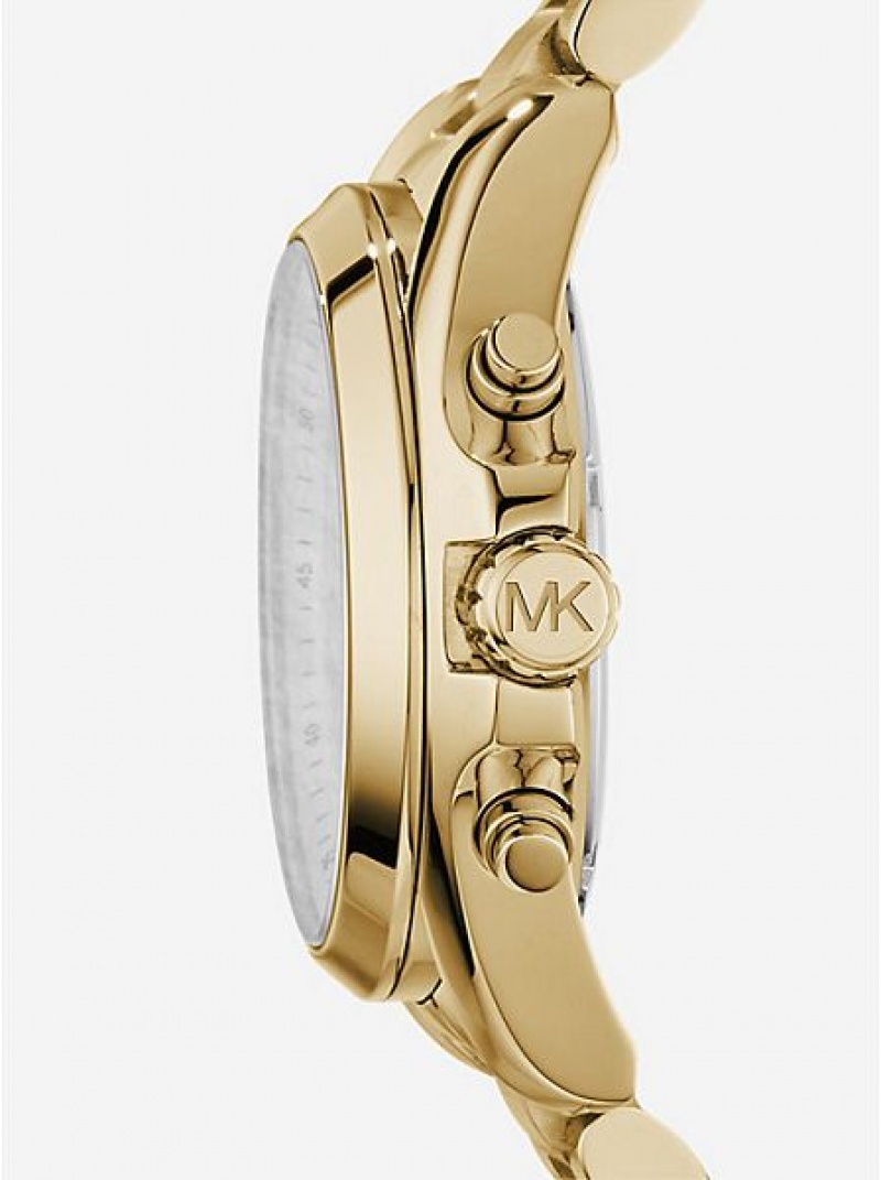 Relojes Michael Kors Oversized Bradshaw Mujer Doradas | 46935RZSO