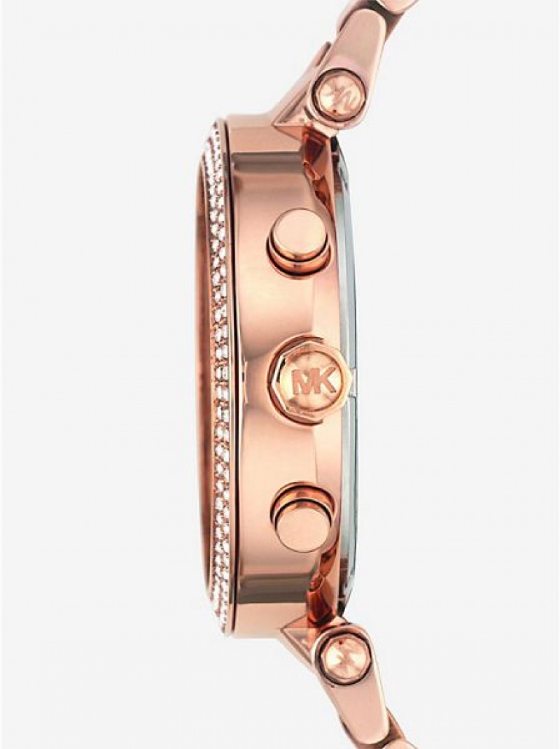 Relojes Michael Kors Parker Mujer Rosas Doradas | 10769CYMW