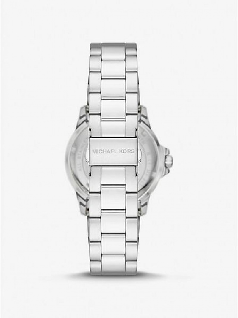 Relojes Michael Kors Slim Everest Hombre Plateadas | 03659ZXWK