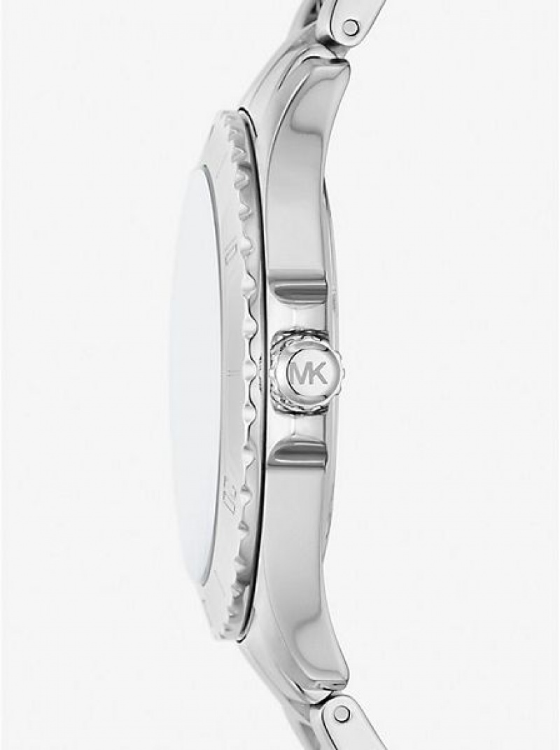 Relojes Michael Kors Slim Everest Mujer Plateadas | 32485YVSJ