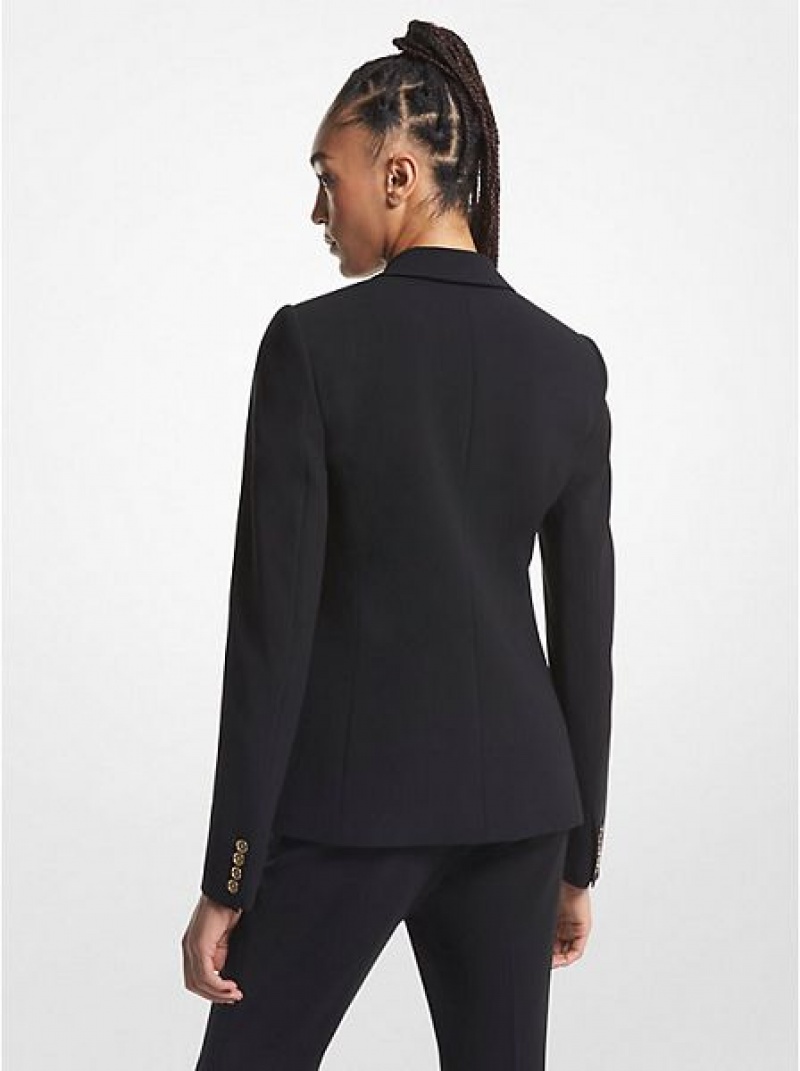 Vestido Michael Kors Crepe Double-breasted Blazer Mujer Negras | 23587BGCE